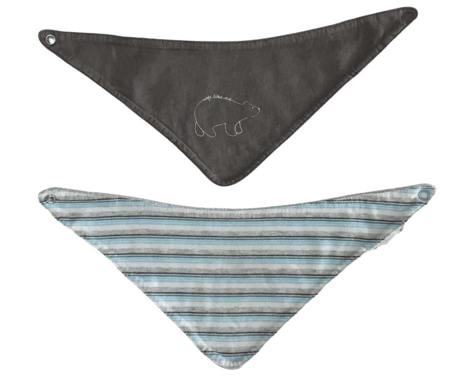 Bavoir - Lot de 2- OBAÏBI - Taille 0/6 Mois