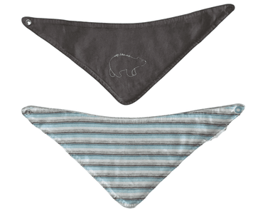 Bavoir - Lot de 2- OBAÏBI - Taille 0/6 Mois