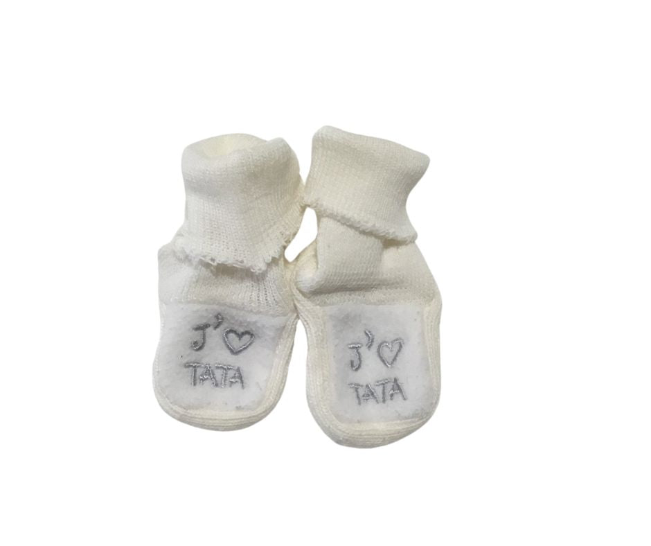 Chaussons - Taille 0/1 Mois