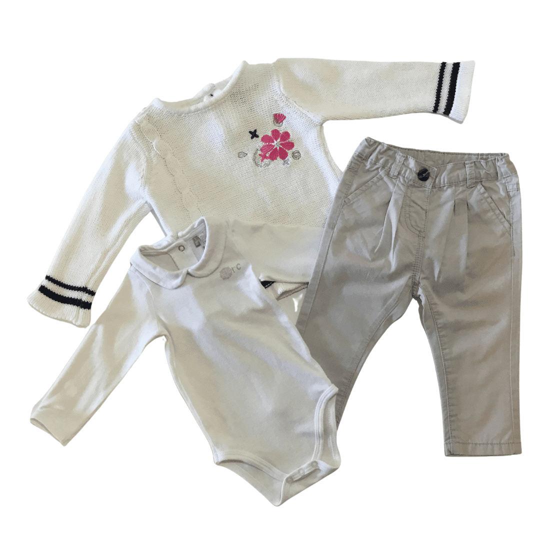 Ensemble "Blanc-gris"