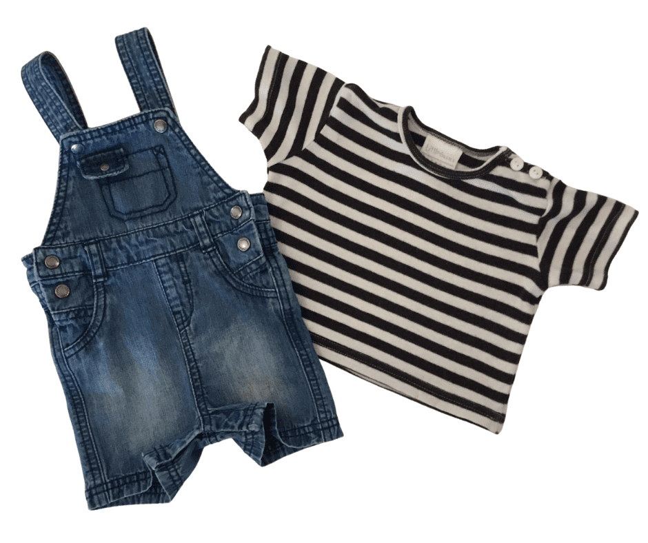 Ensemble Tee-shirt + Salopette