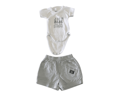 Ensemble "Gris/Blanc"