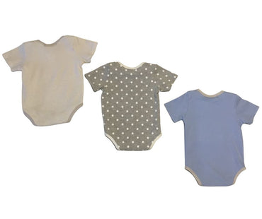 Body - Lot de 3 - PETIT JUNIOR - 6 / 9 MOIS