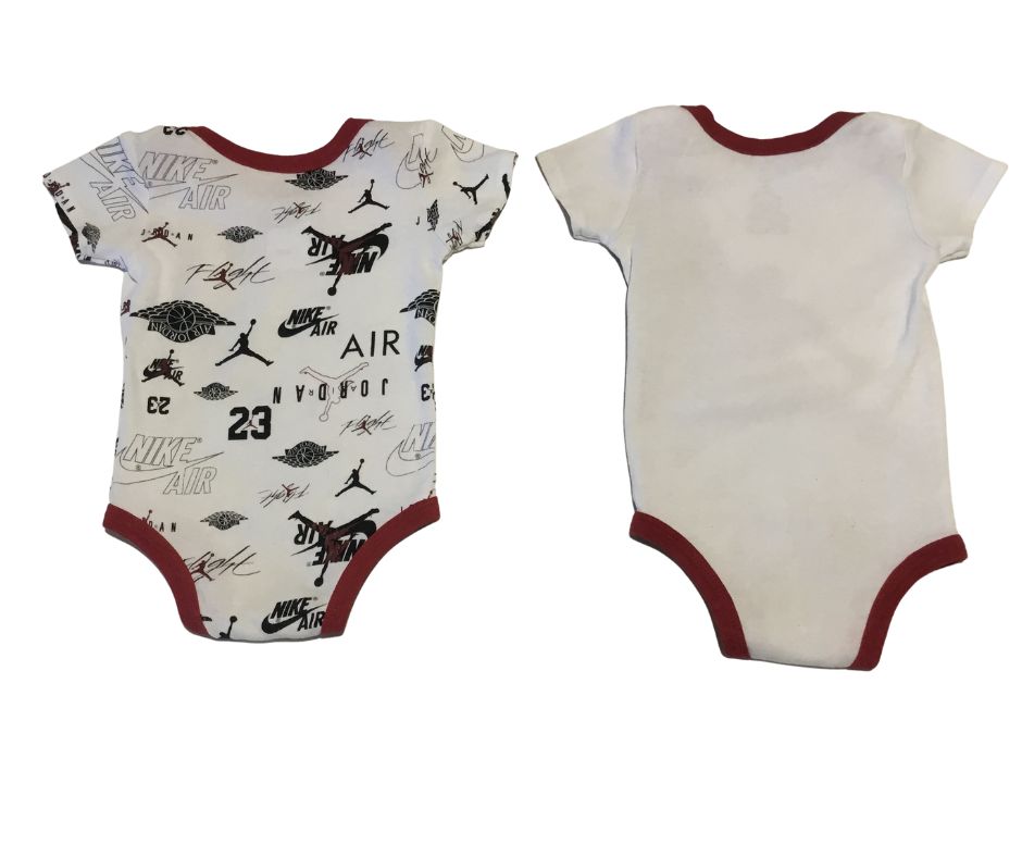 Body -Lot de 2 - JORDAN - 6 / 12 MOIS