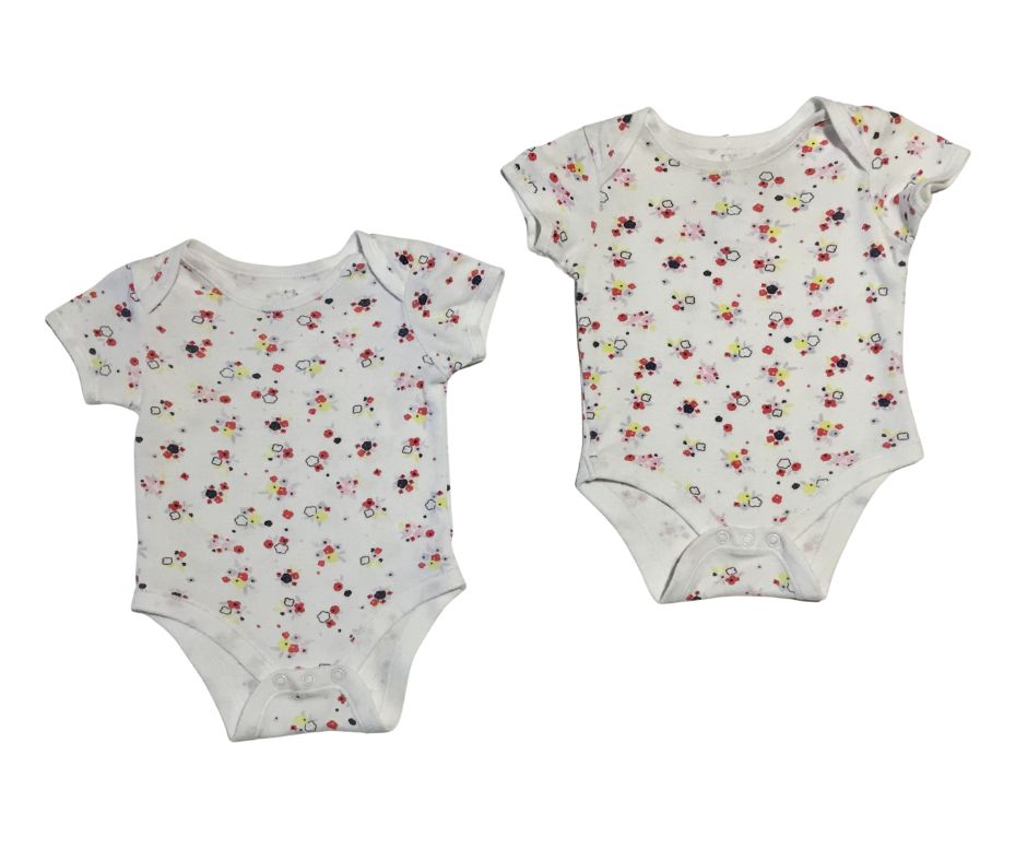 Body - Lot de 2 - Taille 3/6 Mois