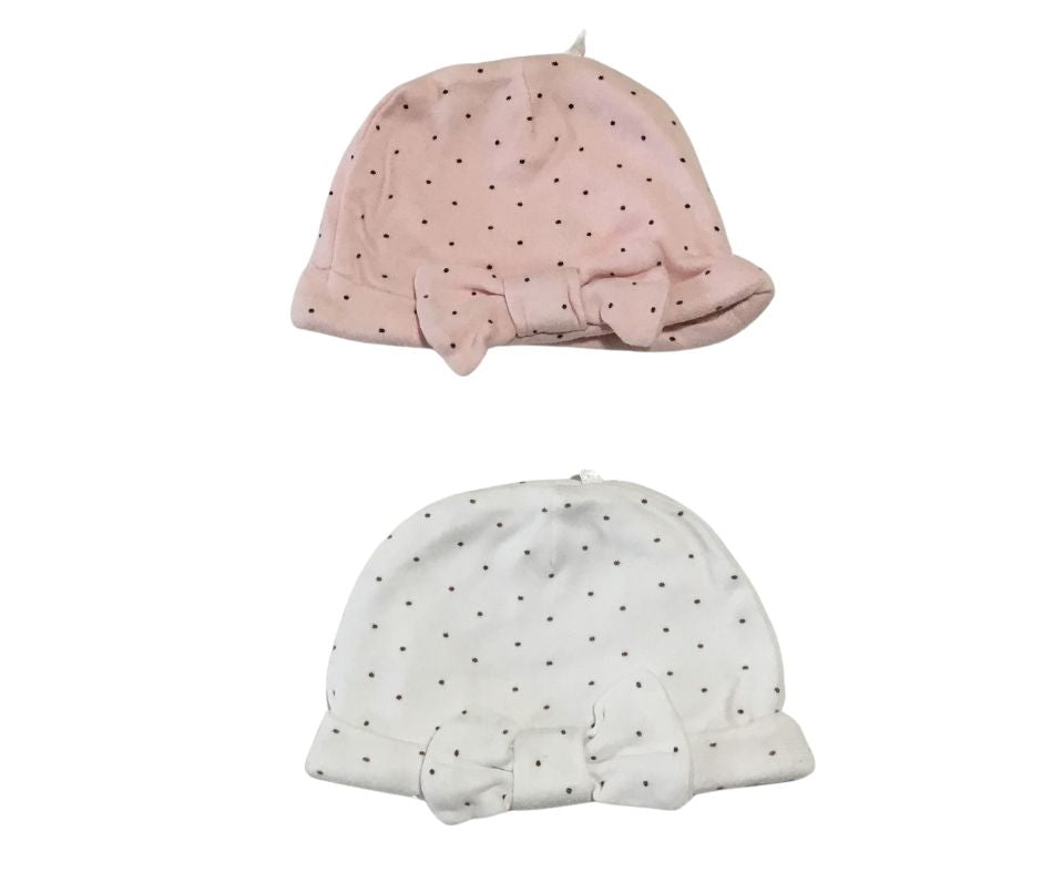 Bonnet - Lot de 2 - GEMO - Taille 0/1 Mois