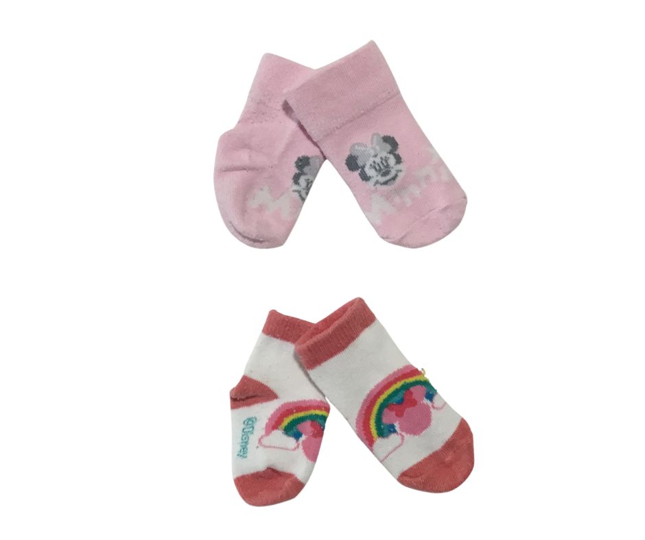 Chaussettes - Lot de 2 - DISNEY - Pointure 15/16