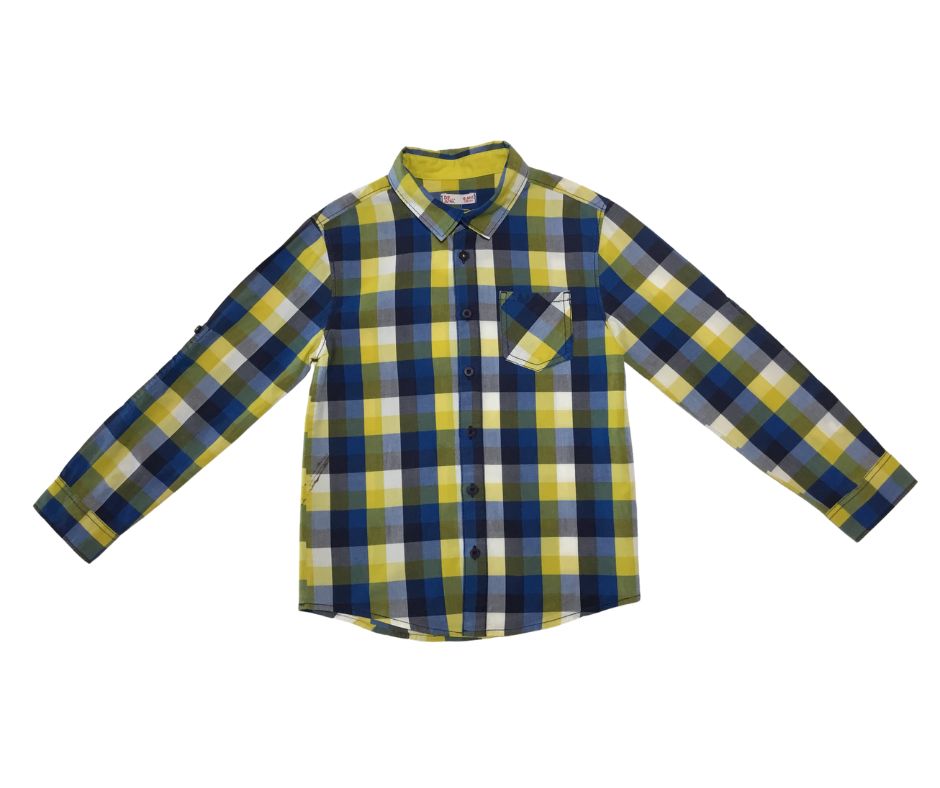 Chemise ML - DPAM - Taille 8 Ans