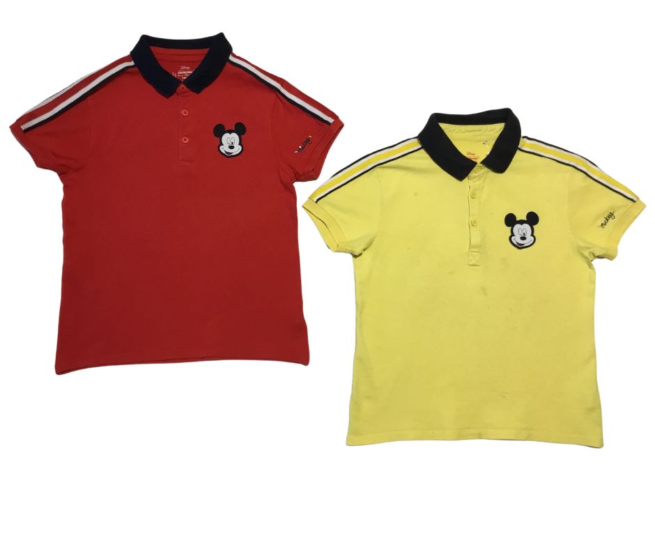 Polo - Lot de 2 - DISNEY - Taille 10 Ans