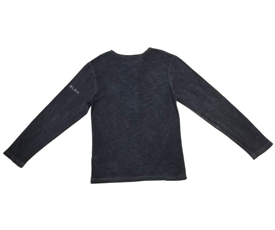 T-shirt ML - BLANC BLEU