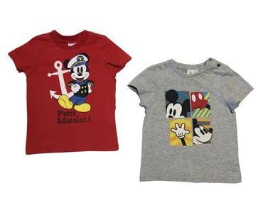 Tee-shirt - Lot de 2 - DISNEY