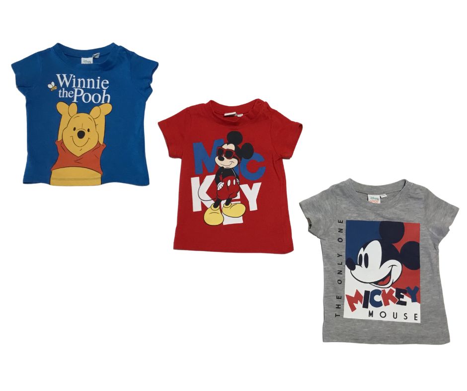 Tee-shirt - Lot de 3 - DISNEY