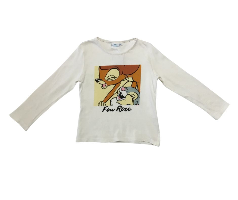 Tee-shirt ML -DISNEY - Taille 6 Ans