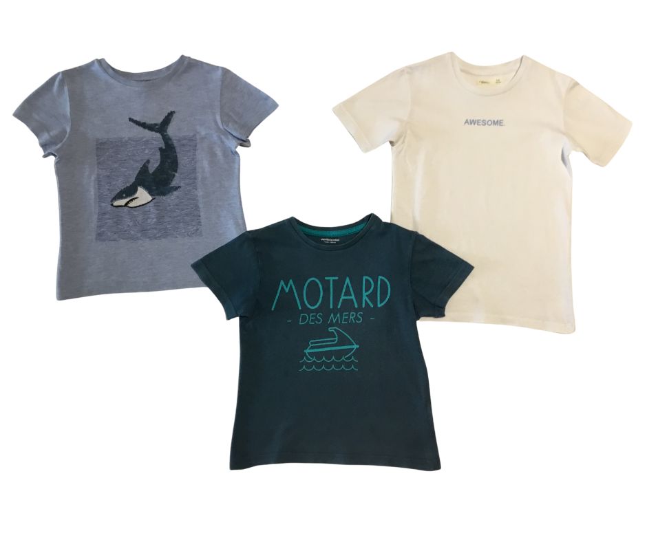 Tee-shirt - Lot de 3