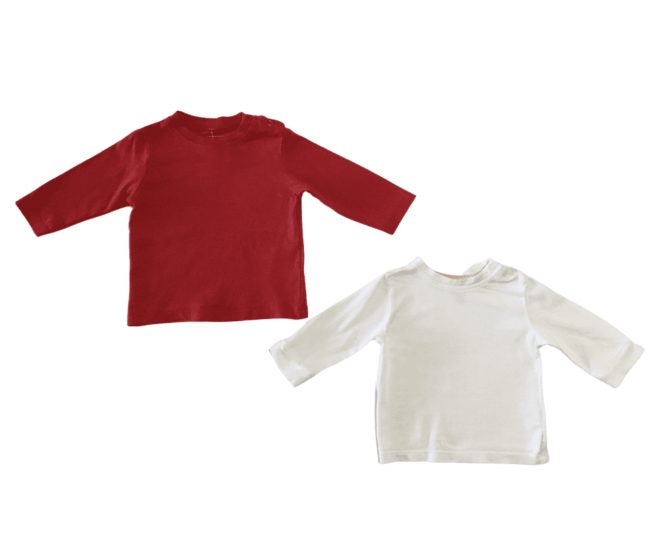 Tee-shirts manches longues - Lot de 2