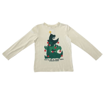 Tee-shirt de Noël ML - H&M - Taille 9 Ans