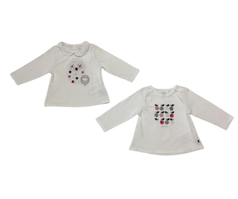 T-shirt ML - Lot de 2 - OBAIBI