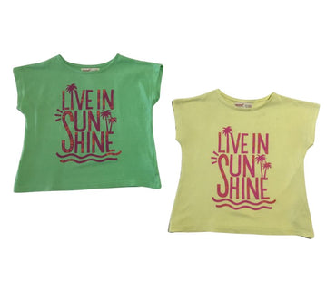 Tee-shirt - Lot de 2 - SILVERSUN - Taille 5/6 Ans