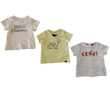 Tee-shirts - Lot de 3