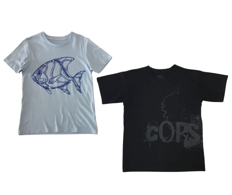 Tee-shirt - Lot de 2 - Taille 8 Ans