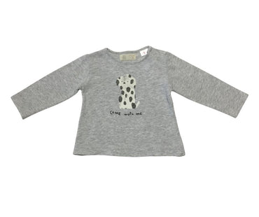 T-shirt ML - ZARA - Taille 9/12 Mois