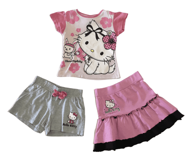Ensemble "3 Pièces" - CHARMMY & HELLO KITTY - Taille 6 Ans